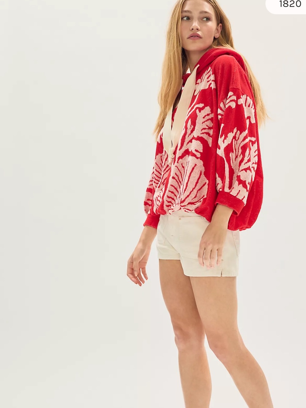 Free People !!!NWT!!! SHELL BABY HOODIE - Picture 8 of 8